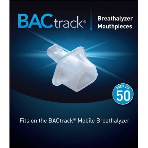 Mouthpieces for BACtrack Mobile breathalyzer