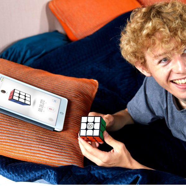 gocube-x parfait pour débuter le Rubiks en famille