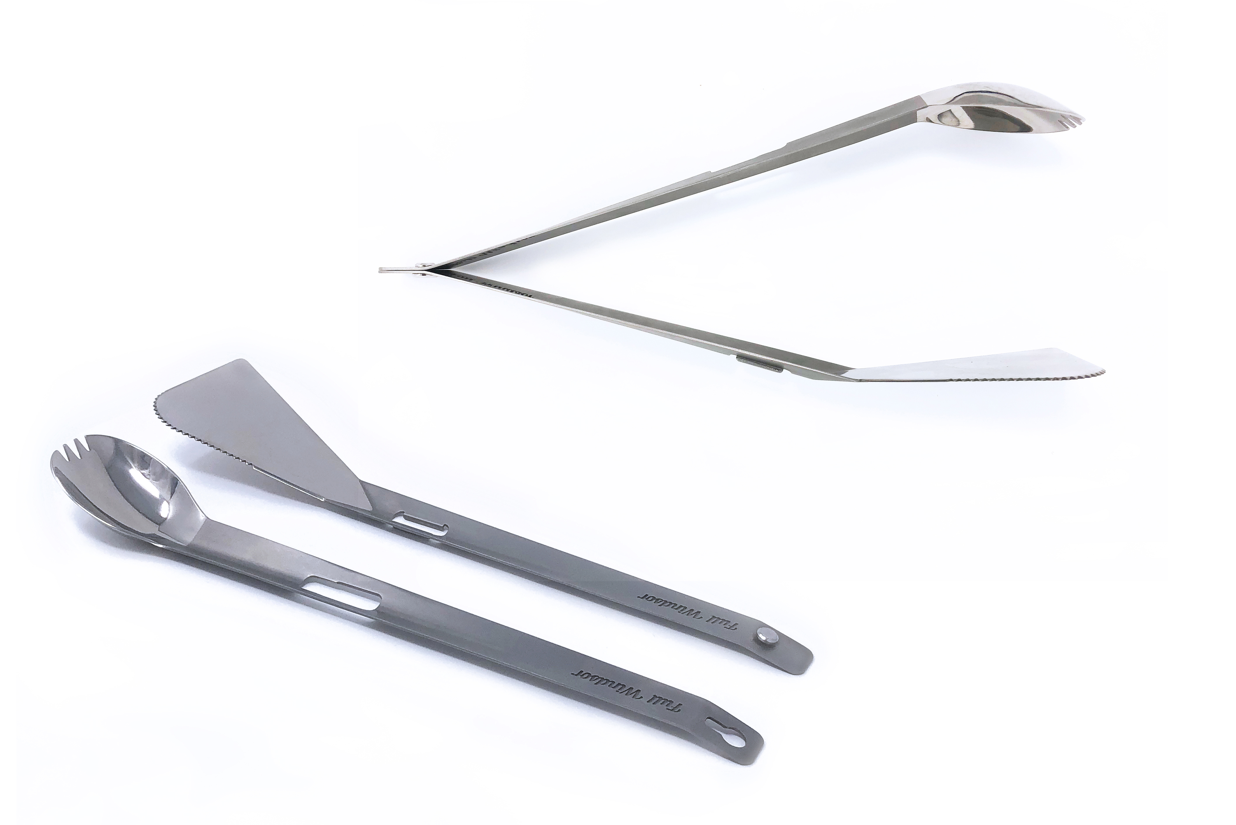 The Splittertitanium BBQ multi tongs